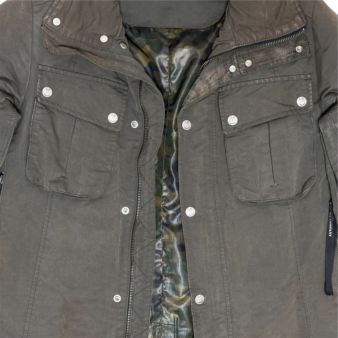 00s C.P. Company Goggle Jacket Khaki 상품이미지5