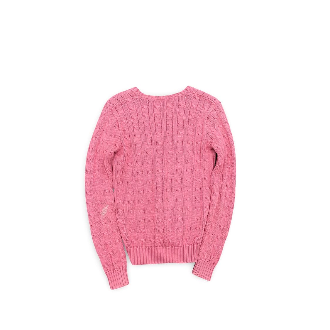 (55)폴로 랄프로렌 핑크 케이블 니트 상품이미지2