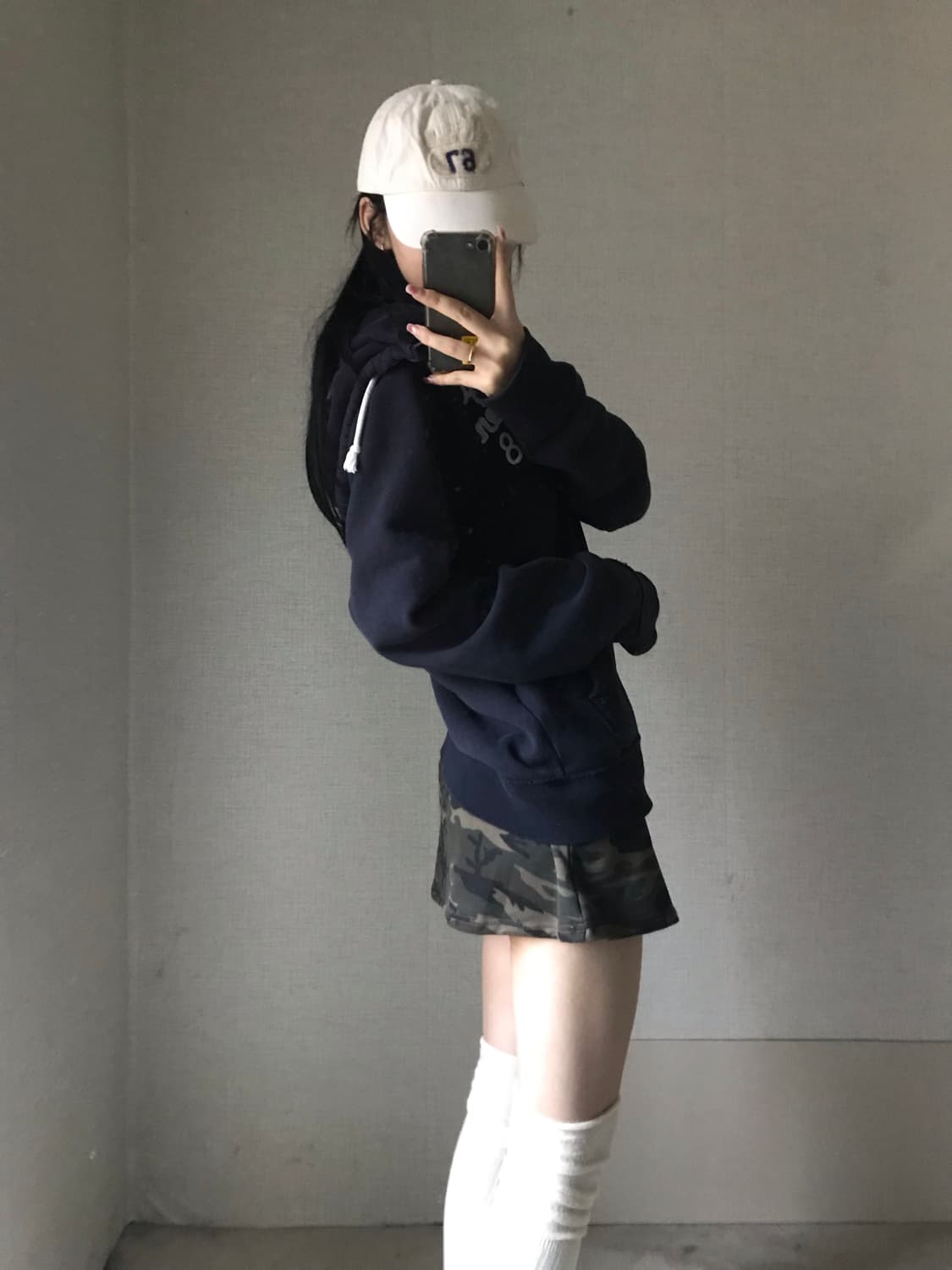 홀리스터 하이넥 헤비후드집업 상품이미지5