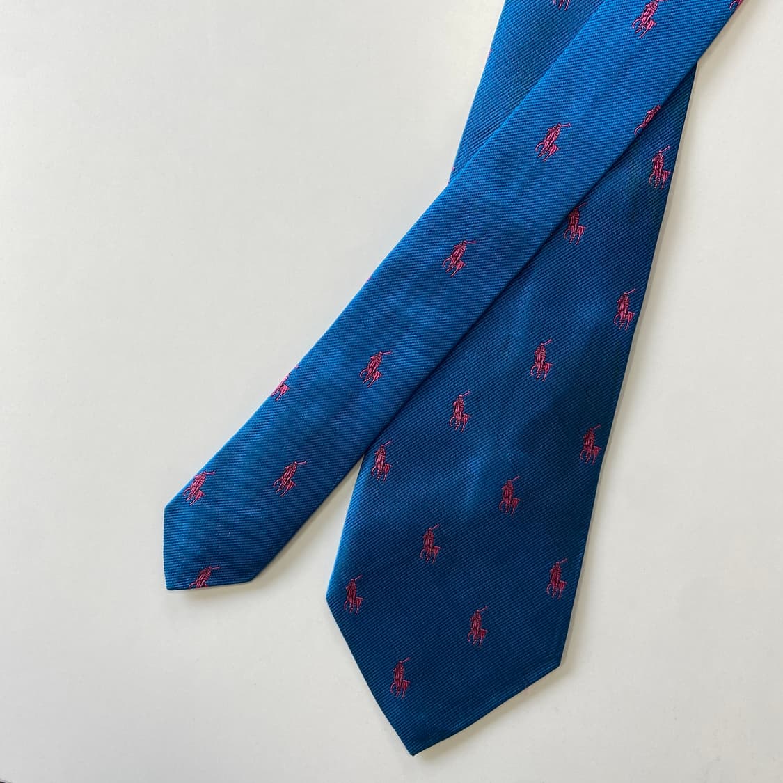 폴로 랄프로렌(POLO) 모노그램 명품 정품 넥타이 상품이미지2