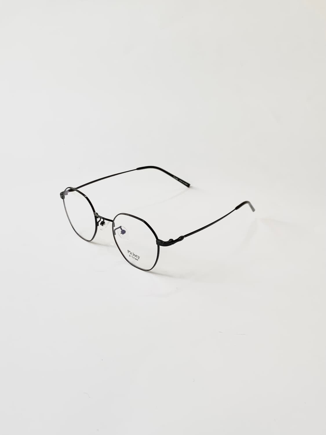 [픽키-659] 자체제작 B-TITAN 블랙 경량 메탈 안경테  상품이미지3