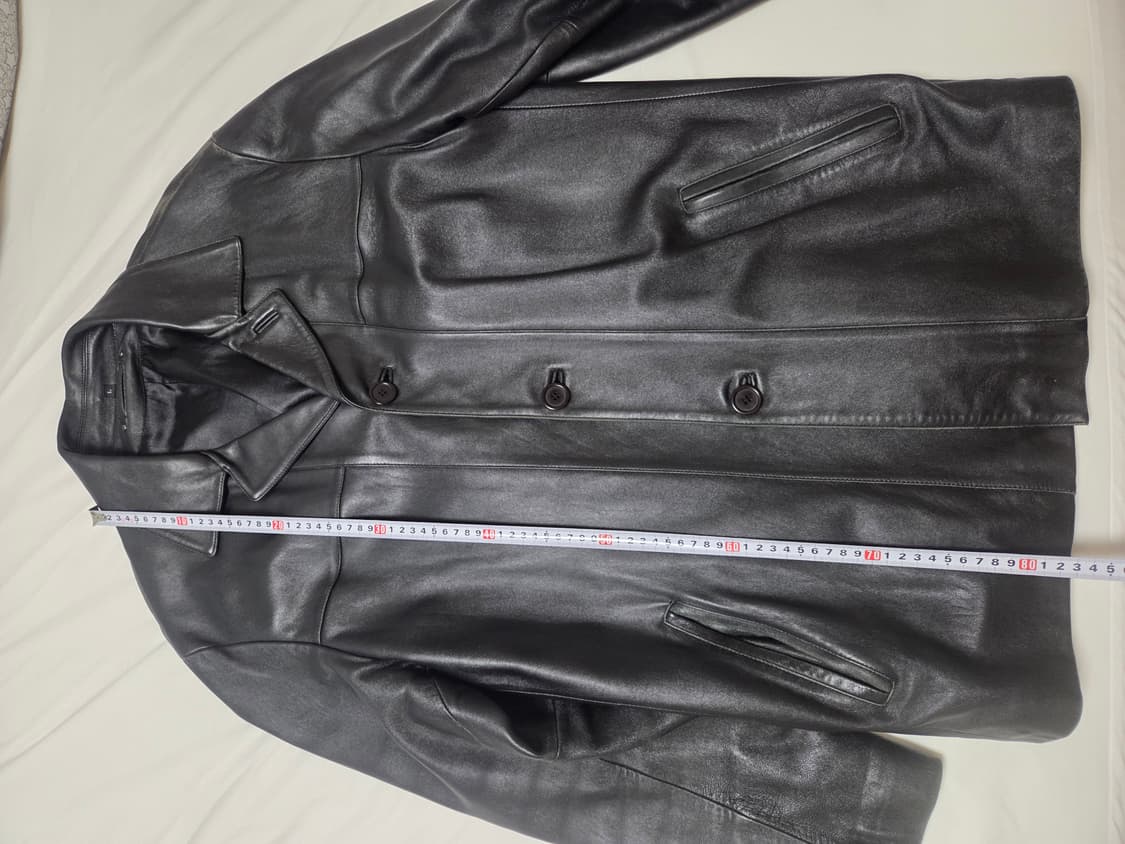 레더카코트 가죽자켓L (일본빈티지샵구매) 상품이미지10