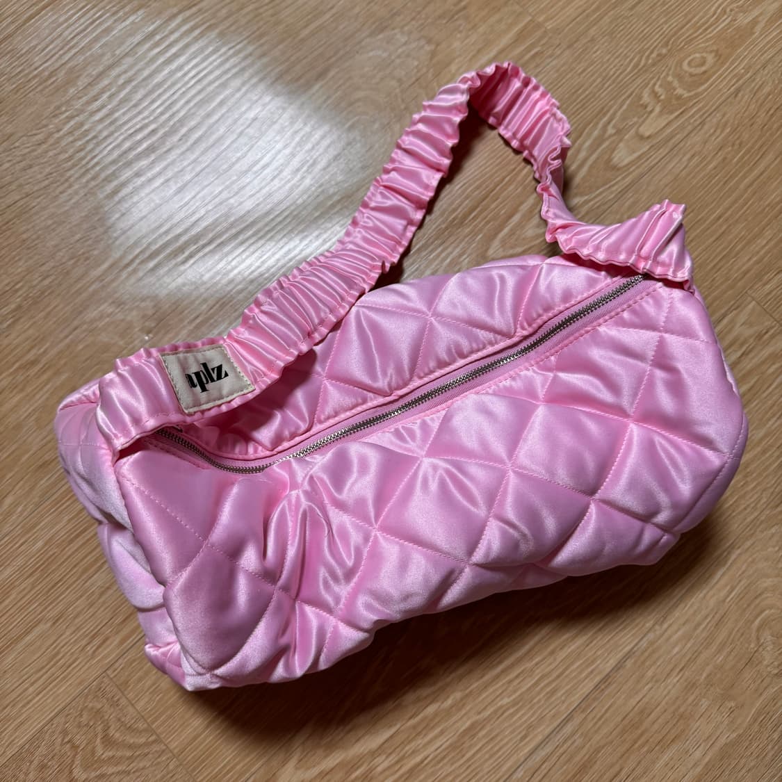 플리즈프로젝트 퀄팅백 핑크 상품이미지4