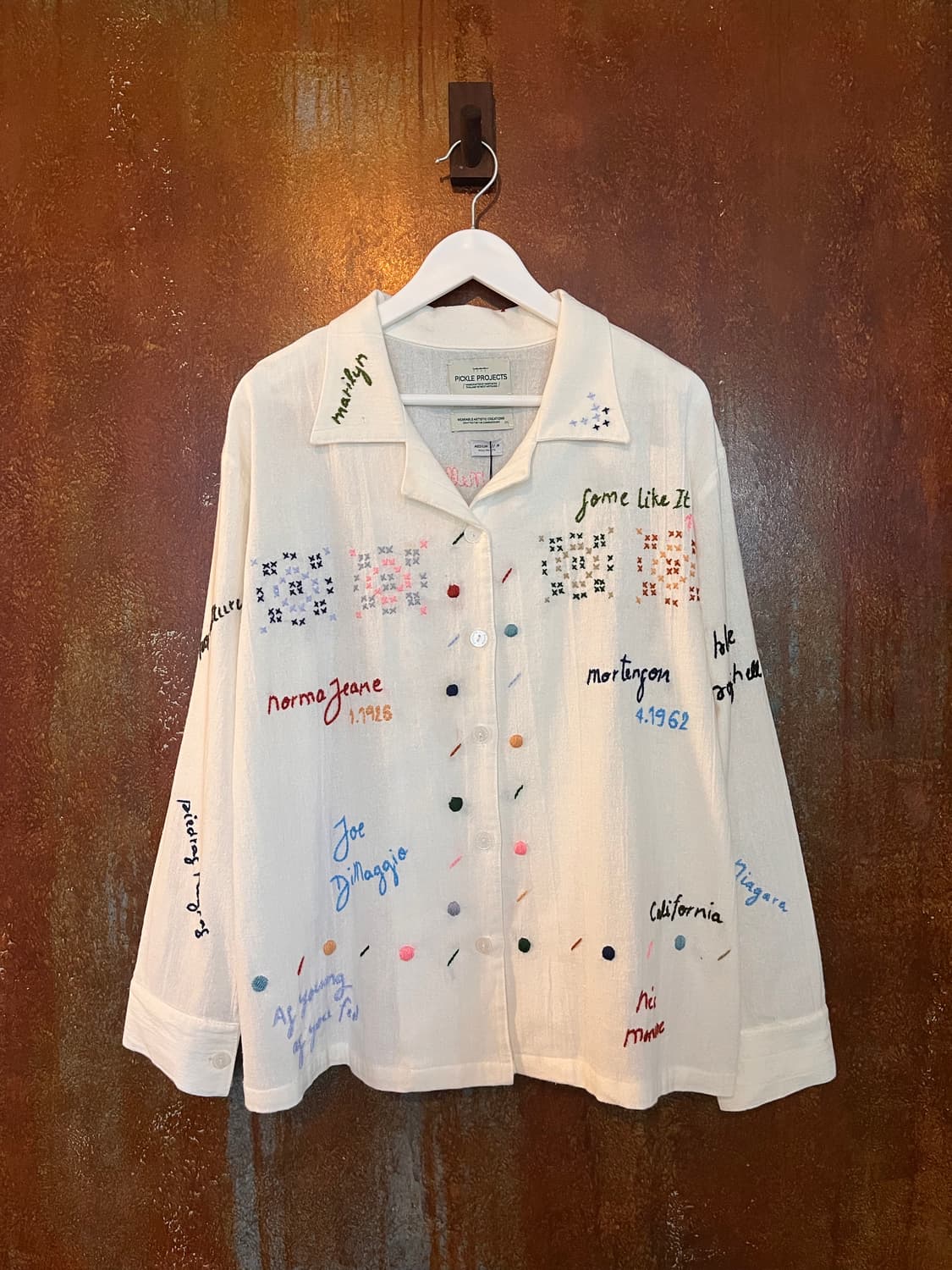 PickleProjects 피클프로젝트 자수셔츠  상품이미지1