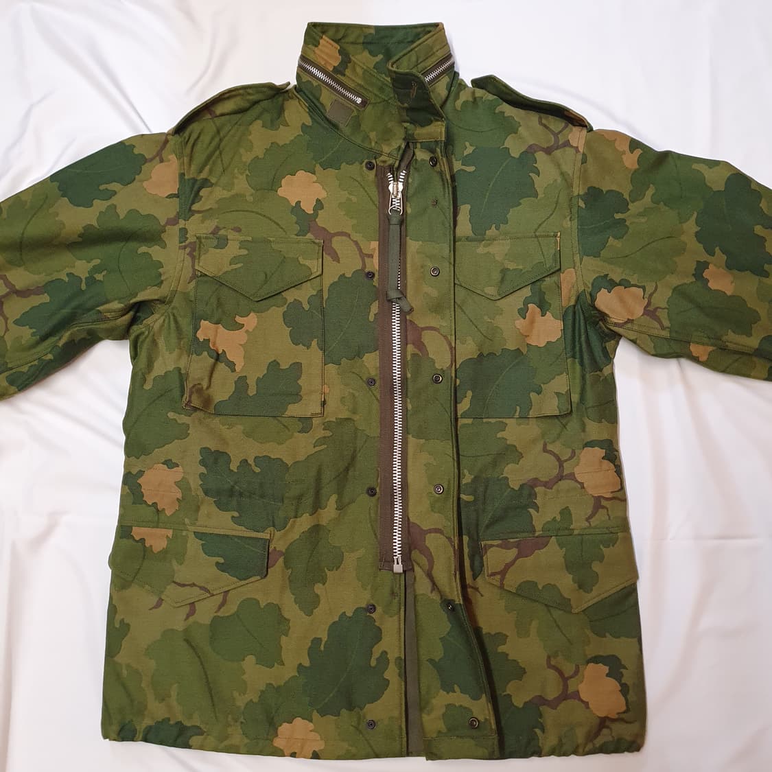 (M,37-41)리얼맥코이 M-65 자켓 MITCHELL PATTERN 상품이미지8