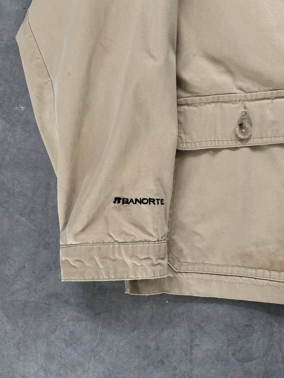 Polo 폴로 랄프로렌 베이지 코튼 워크 자켓 상품이미지5