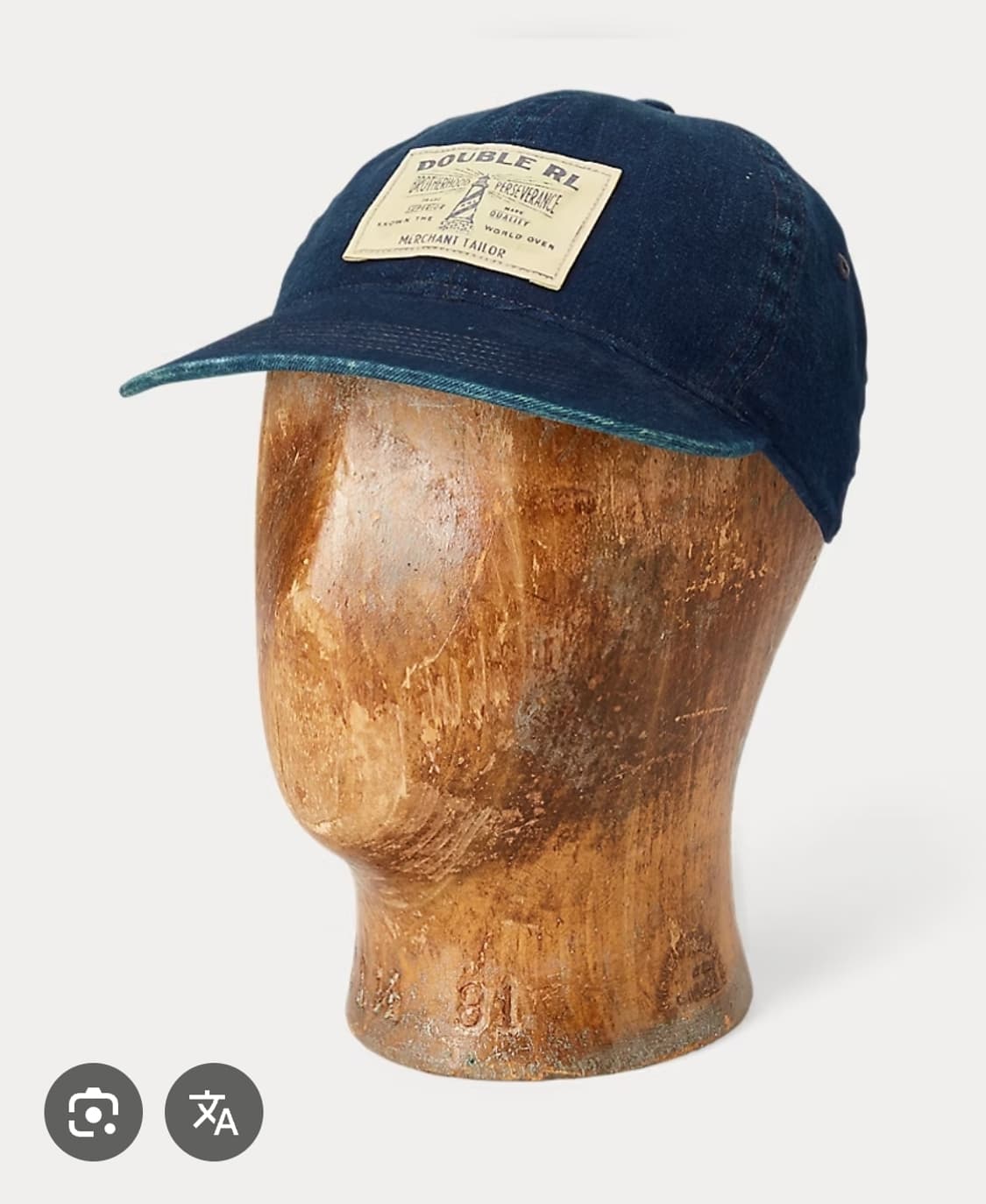 RRL 더블알엘 인디고 데님 볼캡 L 상품이미지1