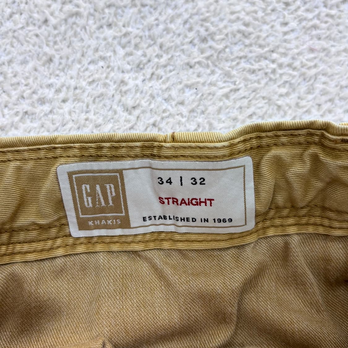 34/32 갭 치노 스트레이트 팬츠 0409E 상품이미지3