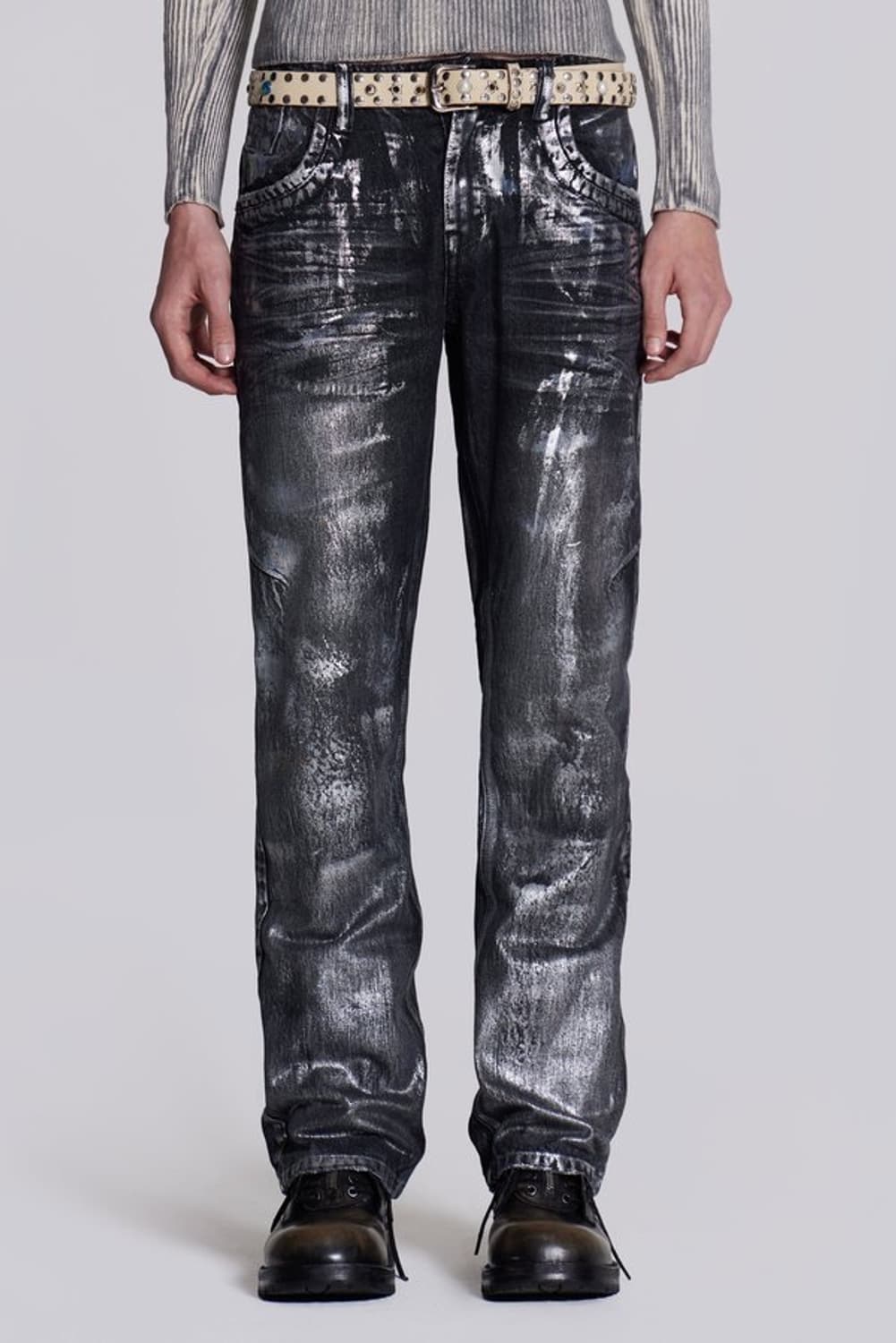 제이디드런던 gun metal reed jeans 상품이미지1
