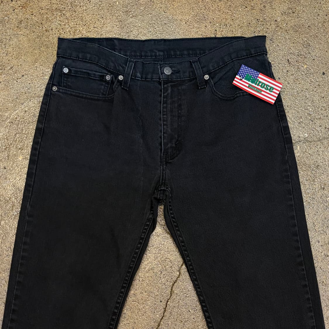00s 미국 빈티지 리바이스 511 블랙진 약스판 청바지 상품이미지2