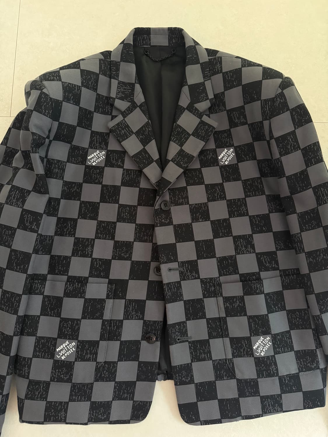 LOUIS VUITTON 루이비통 박시 다미에 자켓 50size 상품이미지4