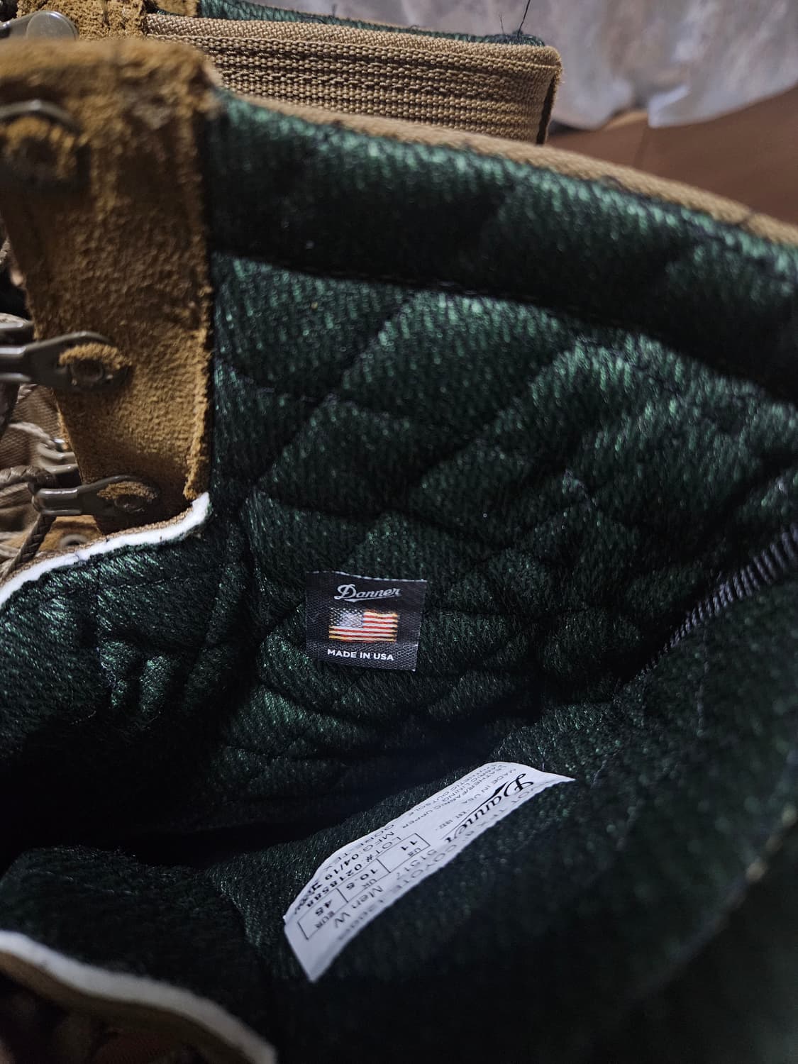 Danner 대너 rivot TFX 미육군 고어텍스 부츠 미군화 290 상품이미지4