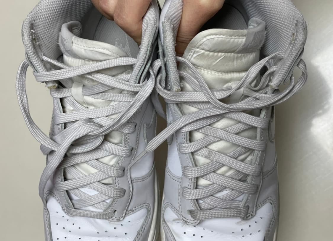 나이키 덩크 하이 레트로 바스트 그레이 - 택포 상품이미지5