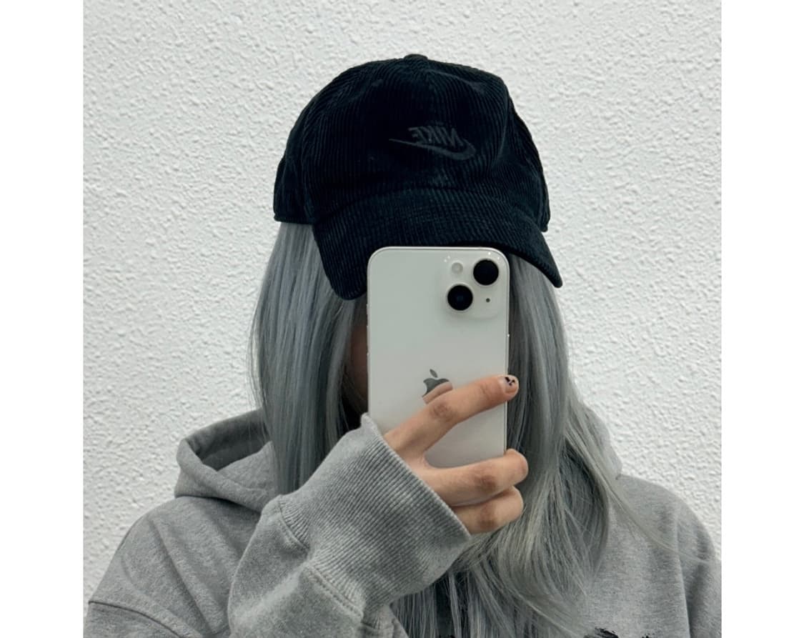 나이키 코듀로이 블랙 볼캡 상품이미지1