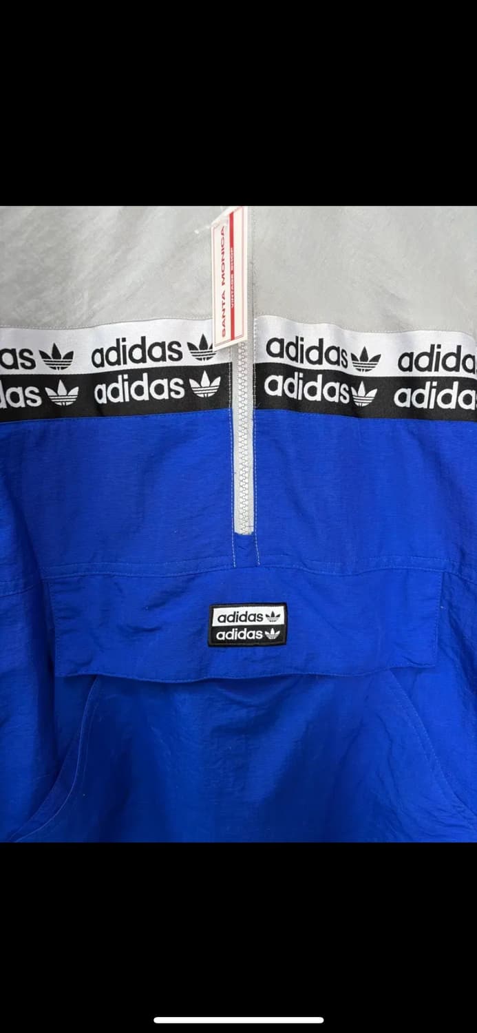 아디다스 R.Y.V 윈드 트랙탑 블루 아노락 자켓 H1966 상품이미지3