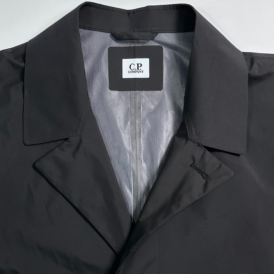 Cp컴퍼니 블랙 나일론 레인 코트 상품이미지7