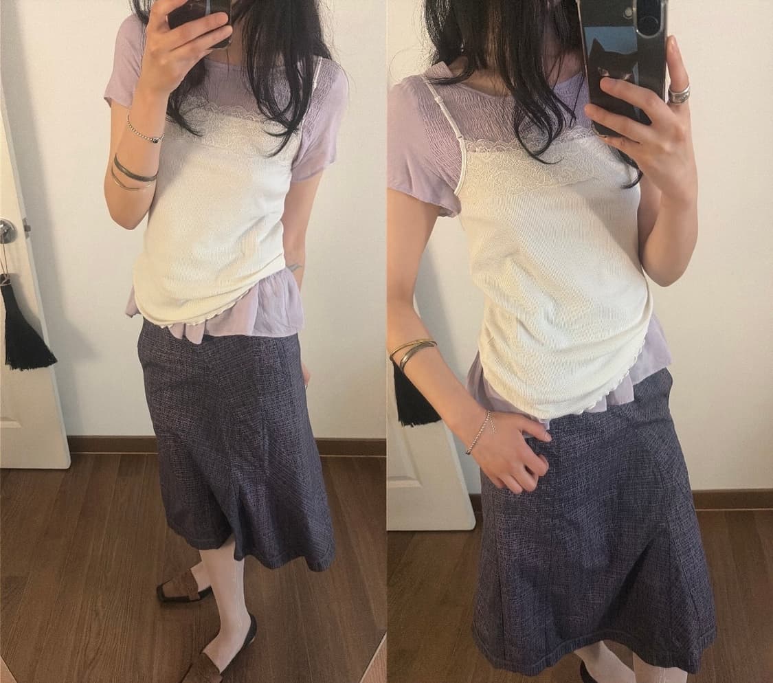 lace sleeveless 상품이미지2