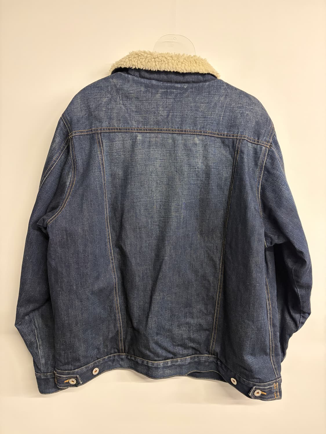 BAPE 07AW 쉐르파 데님 트러커 자켓 NIGO 착용  상품이미지7
