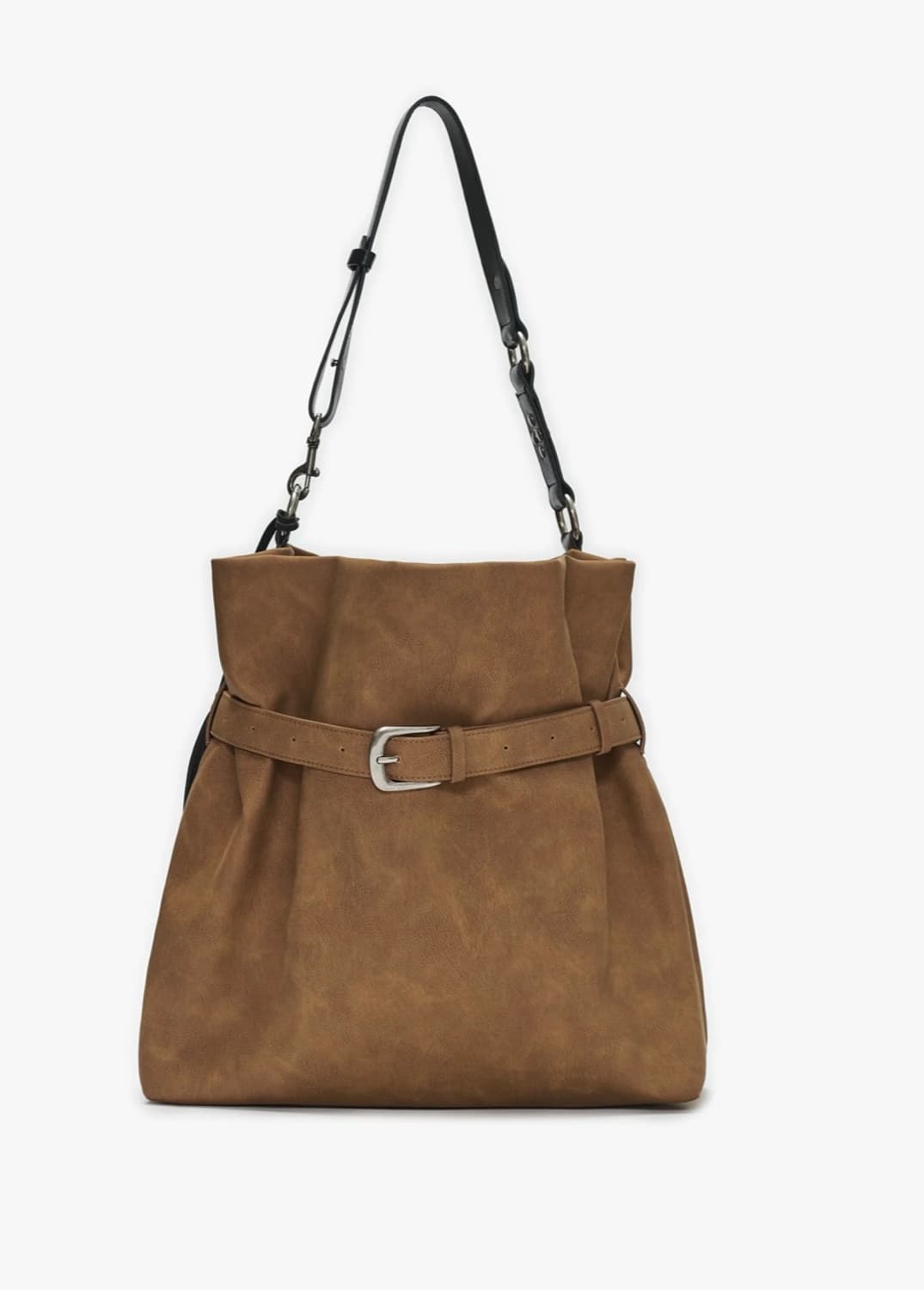 썬번프로젝트 Rivet Belted Big Bag, BEIGE 상품이미지5