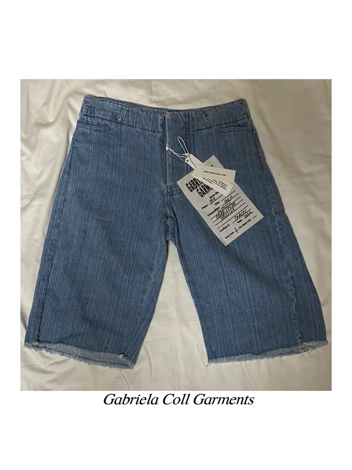 가브리엘라 콜 가먼츠 슬럽 데님 팬츠 아카이브 청바지 슬랙스 트라우져 상품이미지1