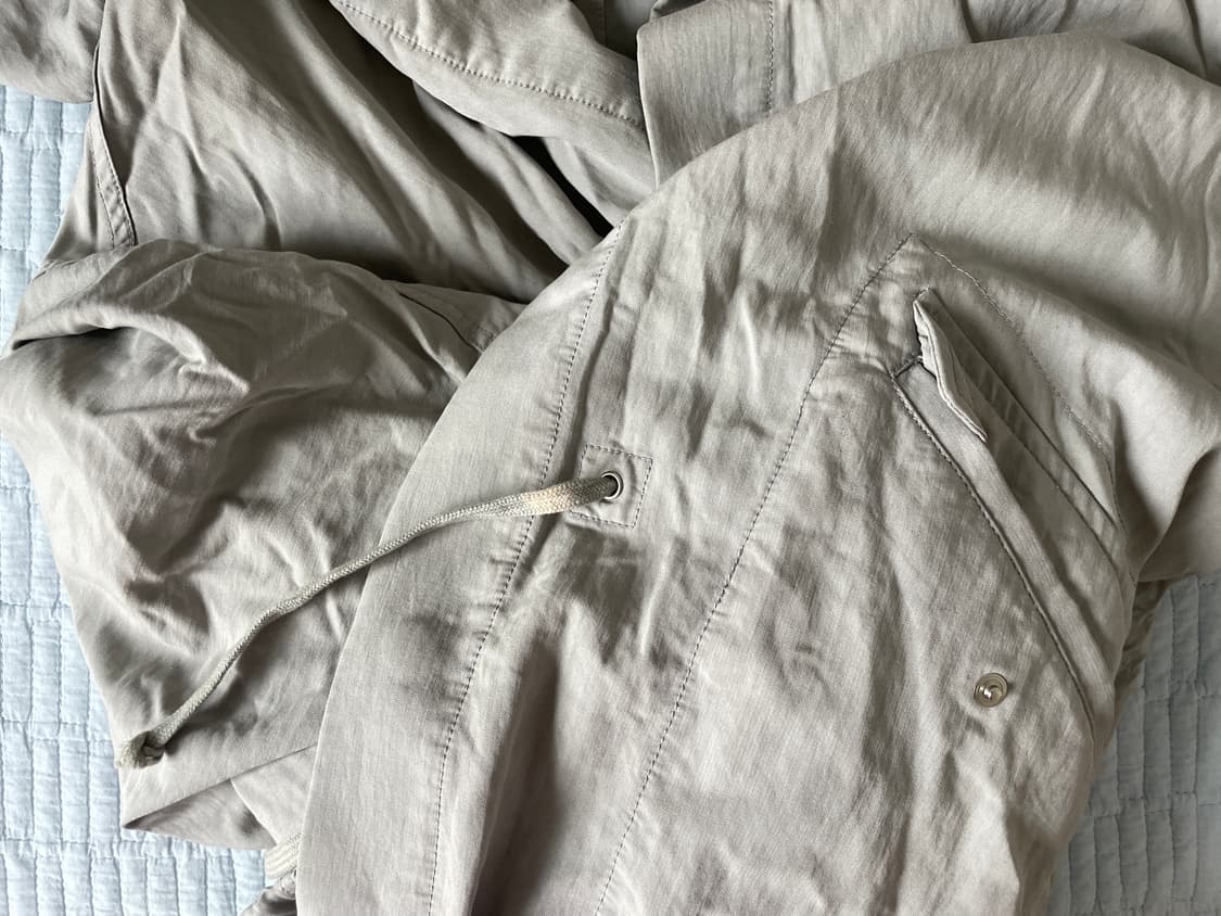 헤칭룸 snow mid parka light grey 상품이미지6