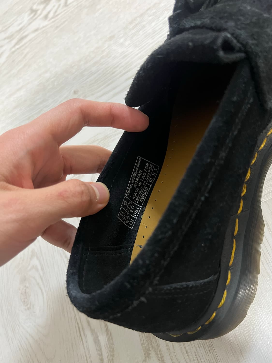 닥터마틴 아드리안 E.H 스웨이드 상품이미지4