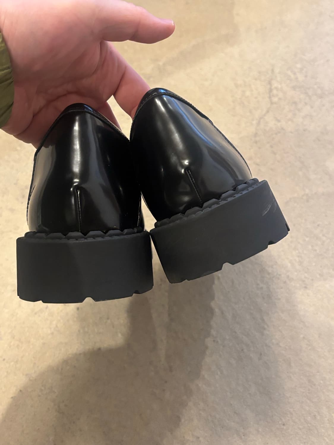 유니클로c 레이스업 슈즈 로퍼 상품이미지4