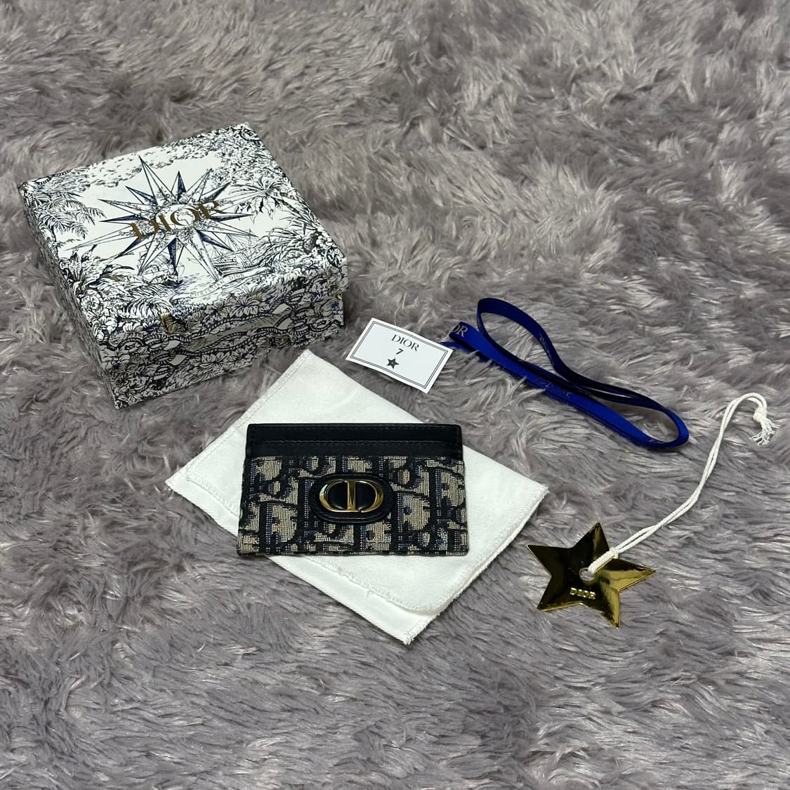 [풀구성] 디올 오블리크 몽테인30 카드지갑 베이지 상품이미지8