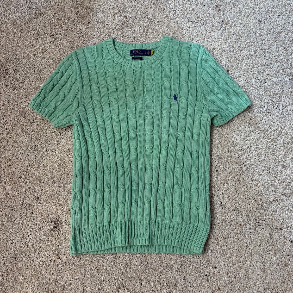 폴로 반팔 니트 상품이미지1
