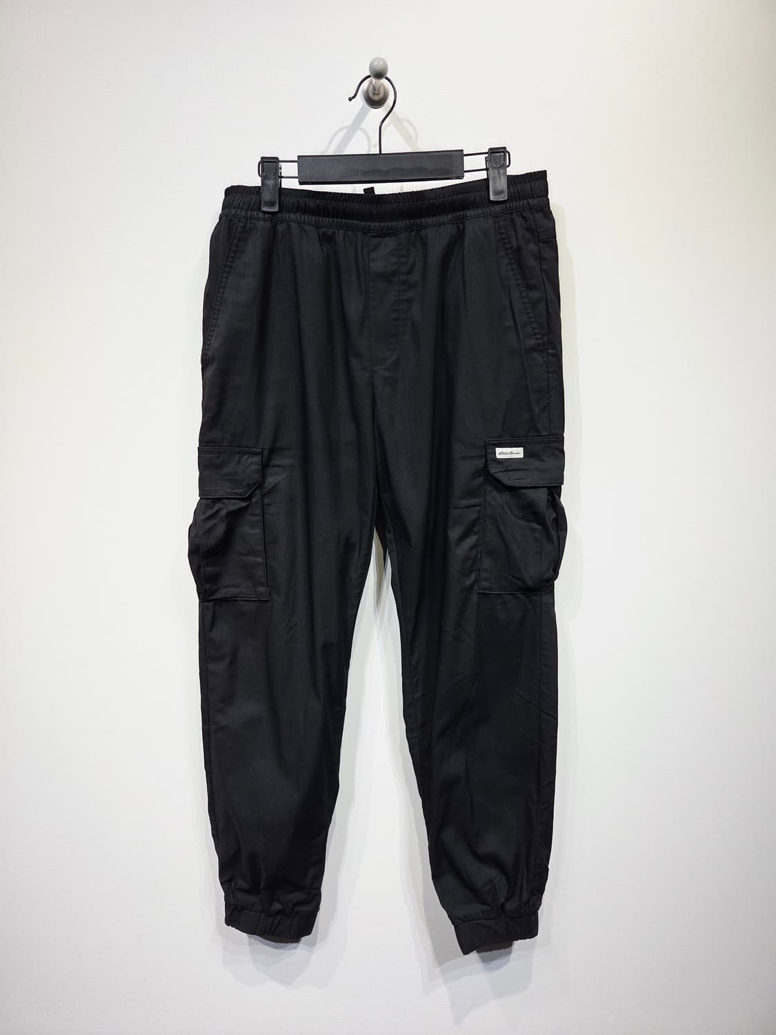 에디바우어 블랙 카고 밴딩 조거팬츠_M 상품이미지2