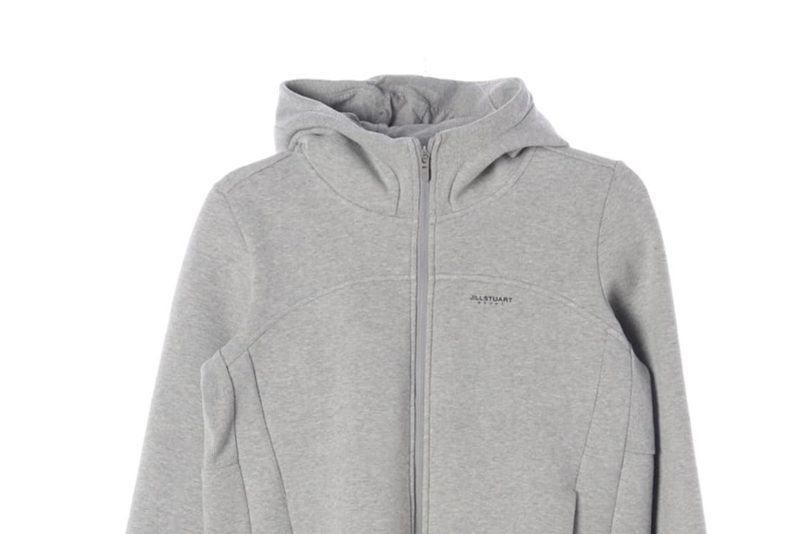 JILLSTUART 스포츠 그레이 후드집업 M 상품이미지3
