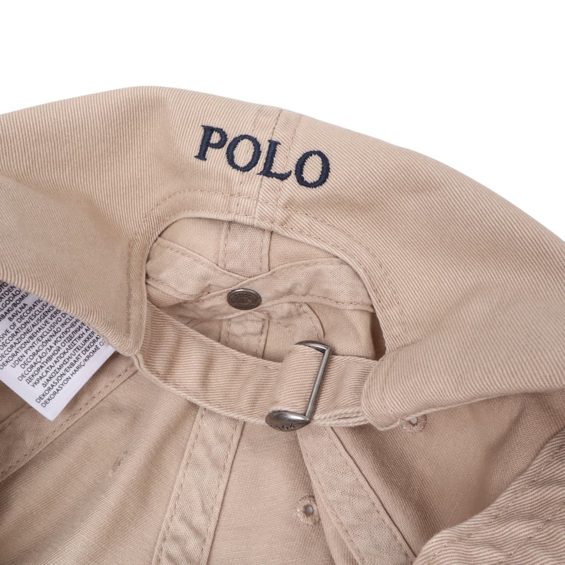 폴로 랄프로렌 신형 QR 베이지 코튼 볼캡 상품이미지8