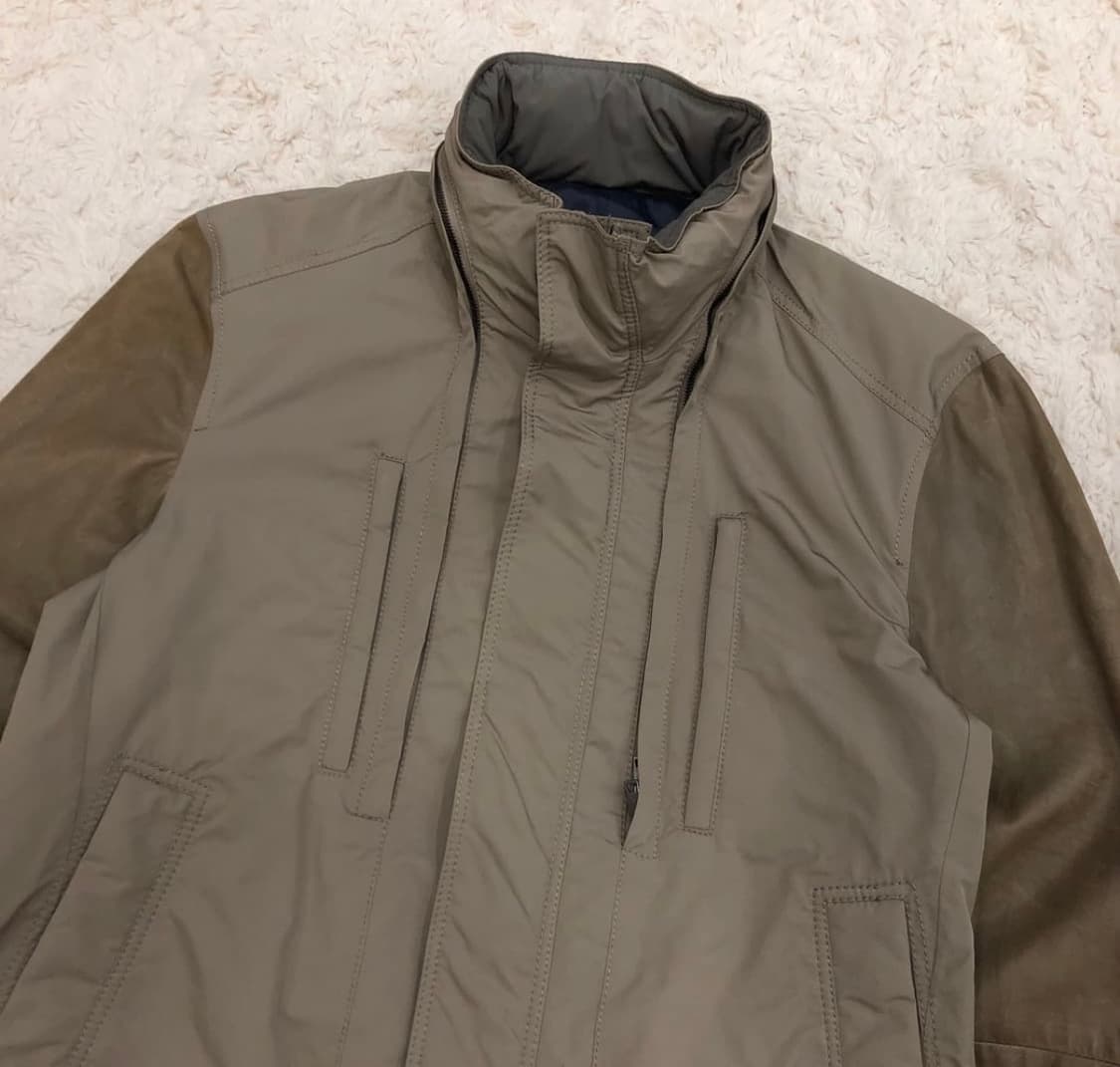 솔리드옴므 우영미 양가죽 레더암 바이커 가죽 자켓 상품이미지2