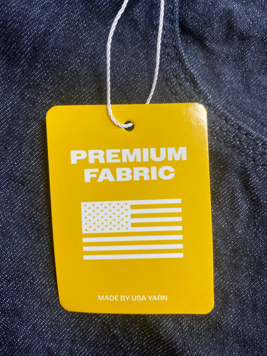 USA 커브드 데님 팬츠 L 새상품 상품이미지5