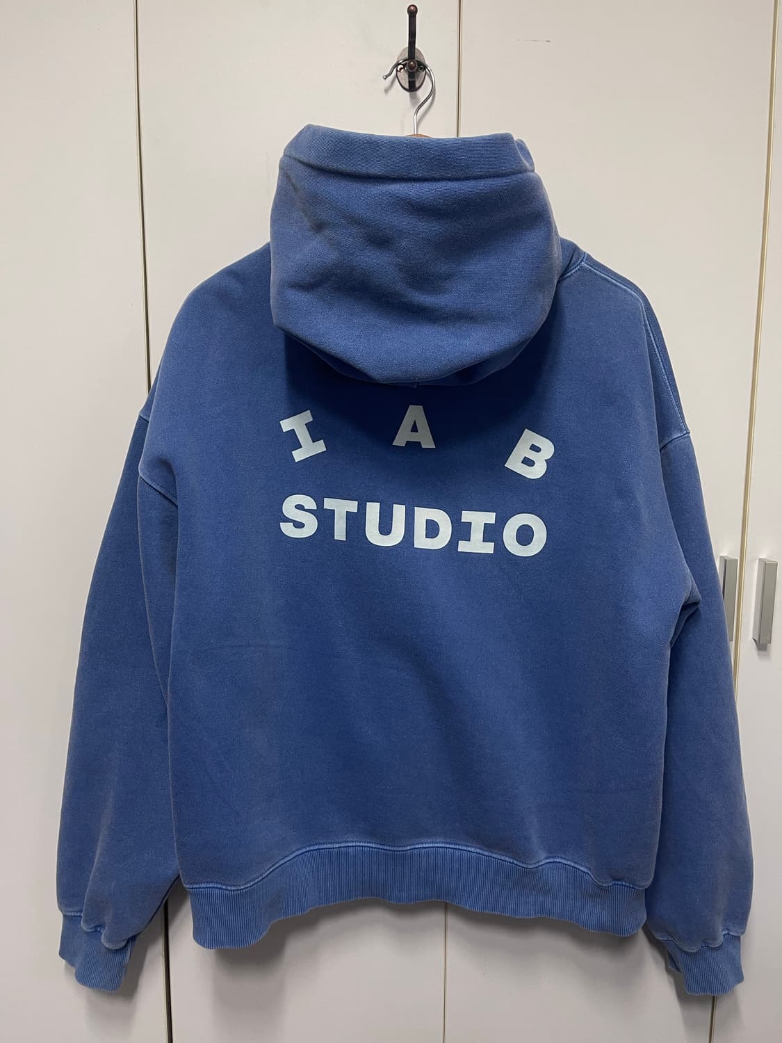 아이앱 스튜디오 후드티 블루 L 상품이미지1