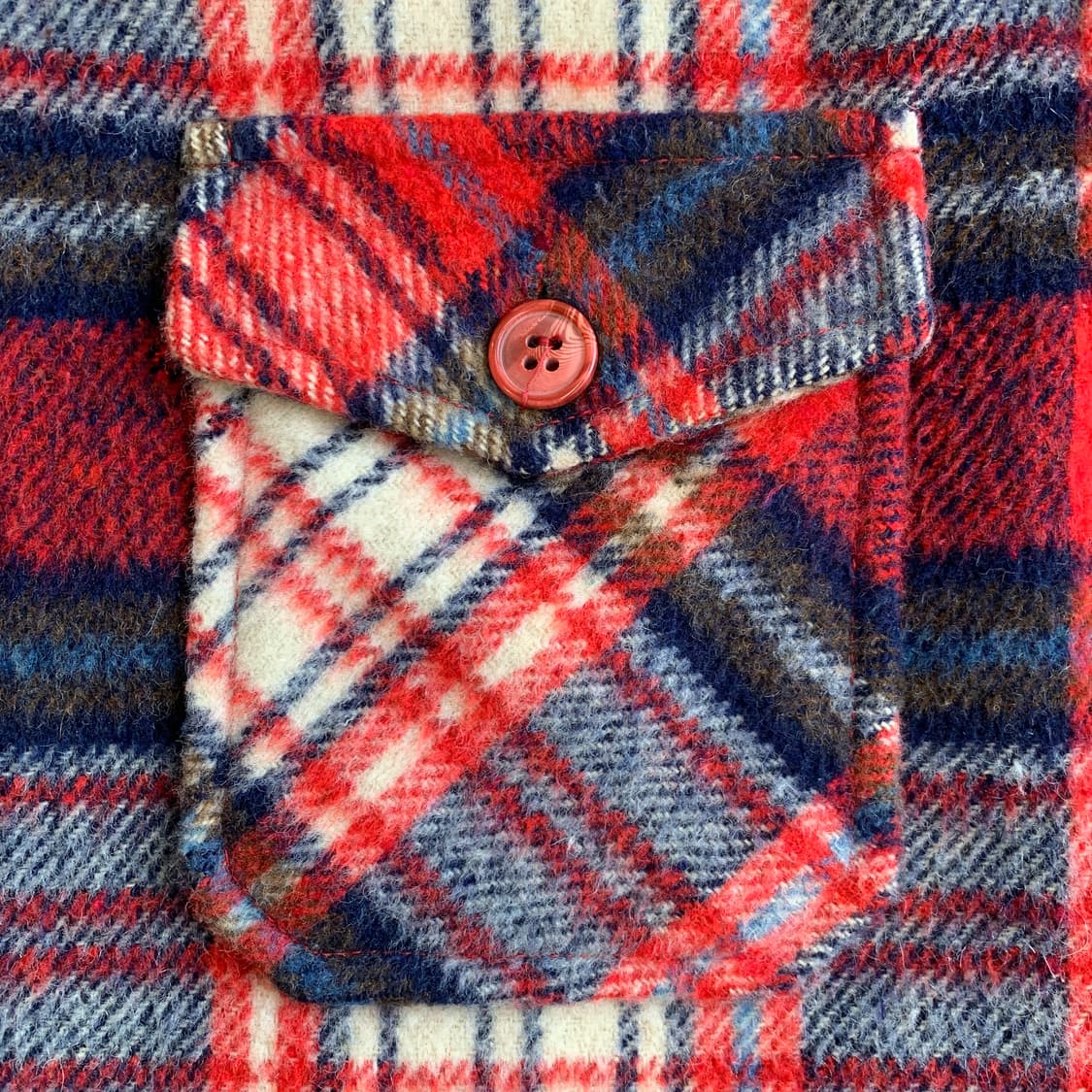 VIVA JOY 펜들턴 체크 아웃포켓 셔츠 자켓  1684 상품이미지5