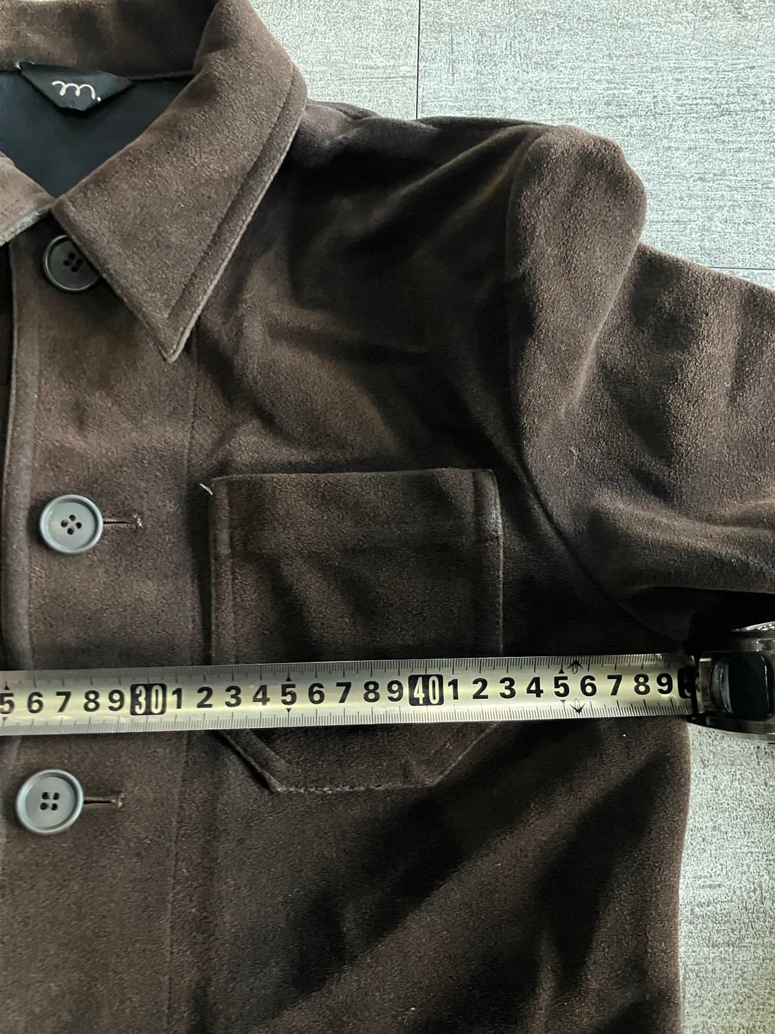 일본빈티지 Mm 올드스쿨아메카지 보헤미안 사파리 벨루어자켓 상품이미지2