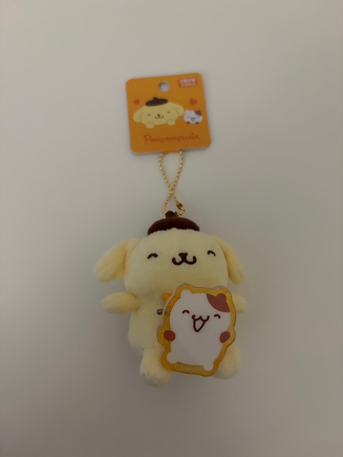 폼폼푸린 인형 키링 & 뱃지 상품이미지1