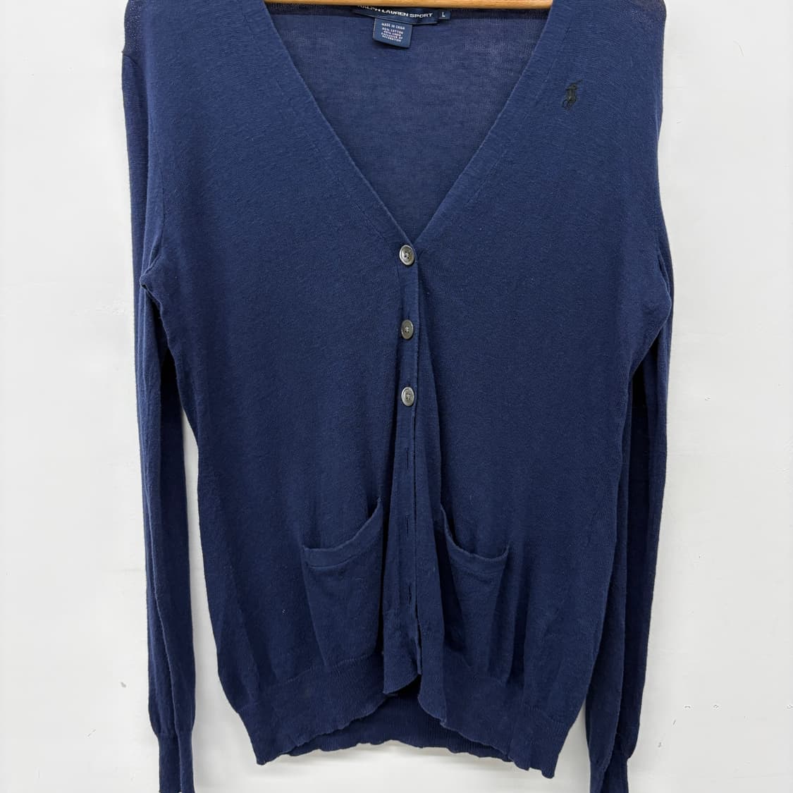 랄프로렌 네이비 가디건 남성L 상품이미지2