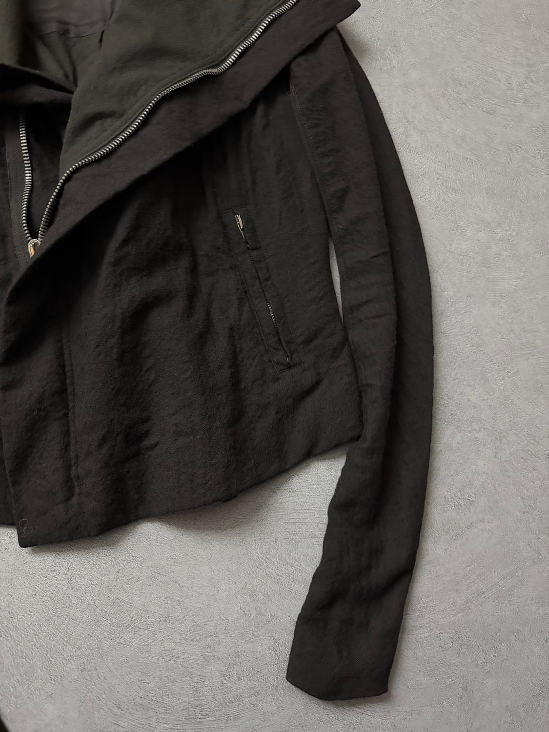 릭오웬스 다크쉐도우 하이넥 코튼자켓 상품이미지7