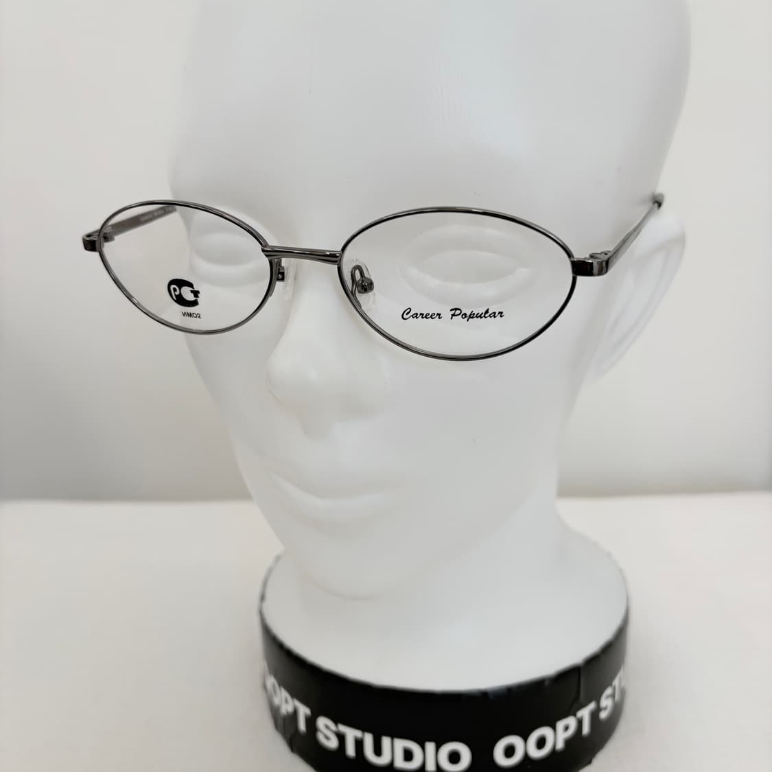 CAREER 실버그레이 오벌 메탈테 상품이미지5