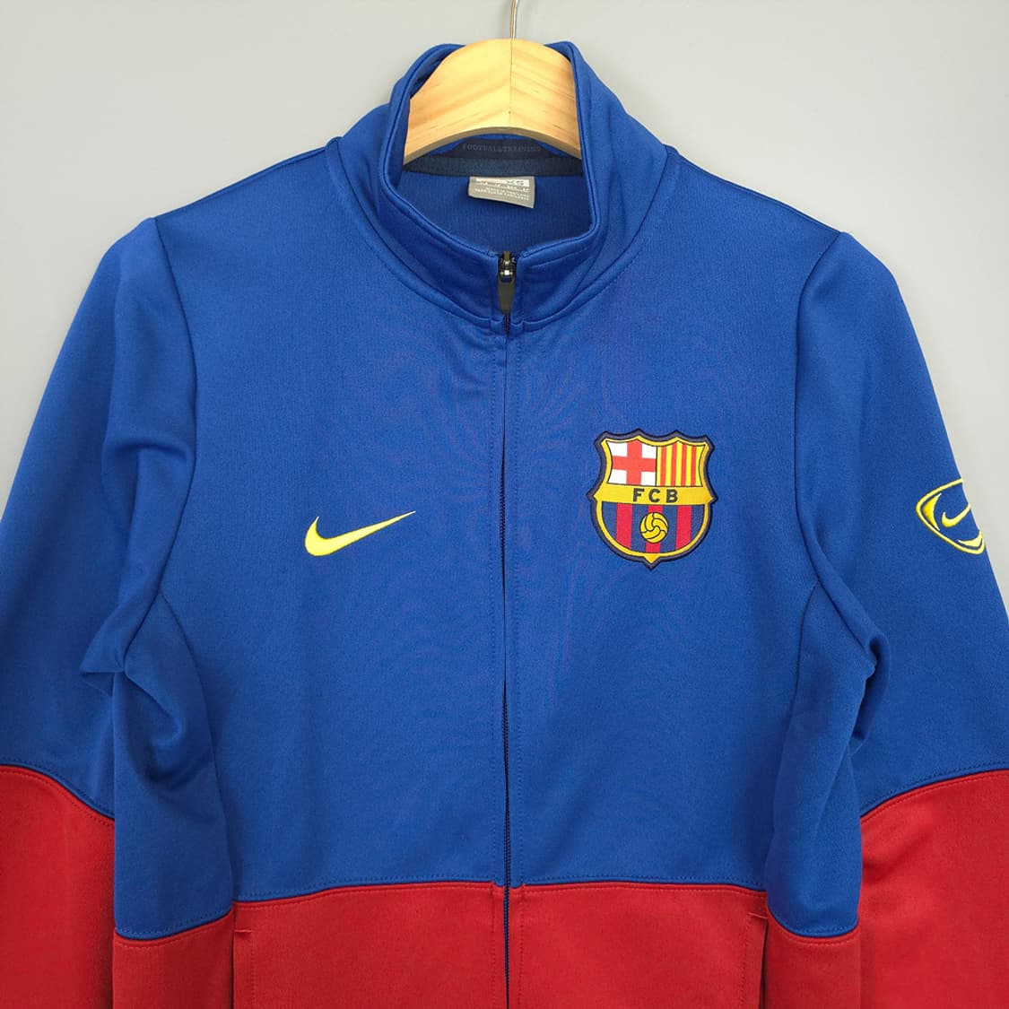 남성용 나이키 NIKE 바르셀로나 트레이닝 집업 XS 상품이미지2