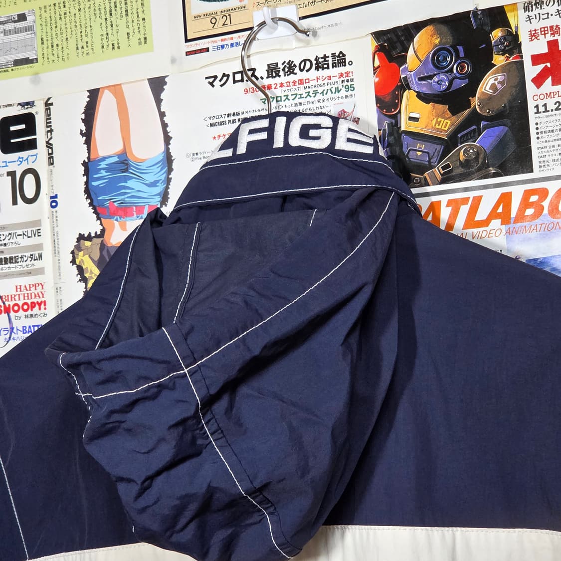 타미힐피거 올드스쿨 네이비 기모 바람막이 상품이미지5