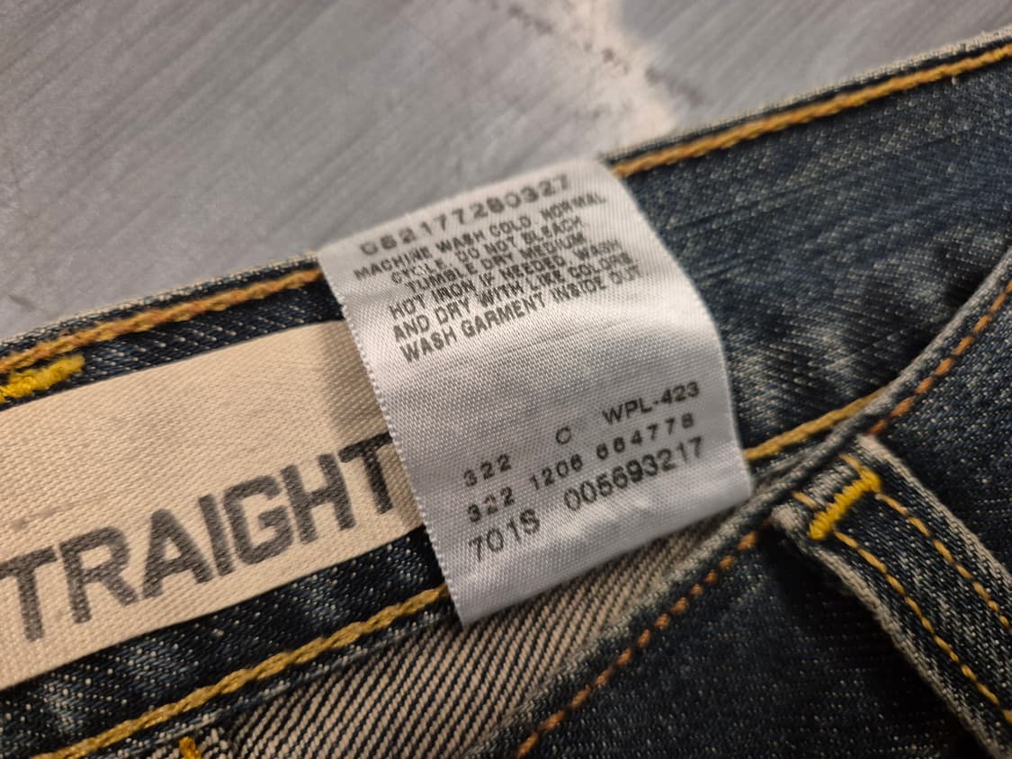 00s 리바이스 569 루즈 스트레이트핏 데님 상품이미지6