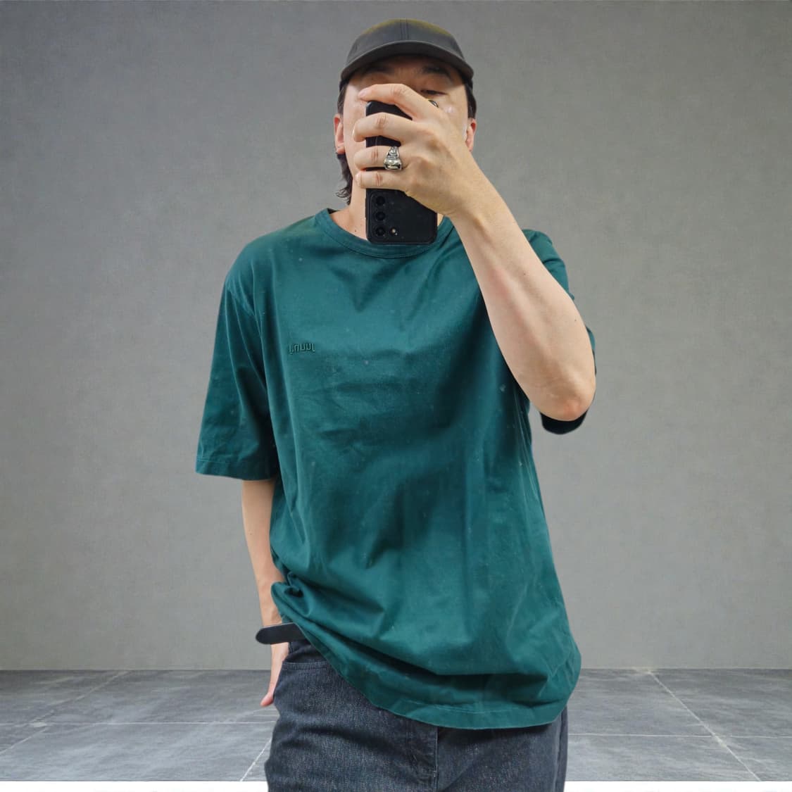 23ss 준지 그래픽 반팔티 L M0157 상품이미지2