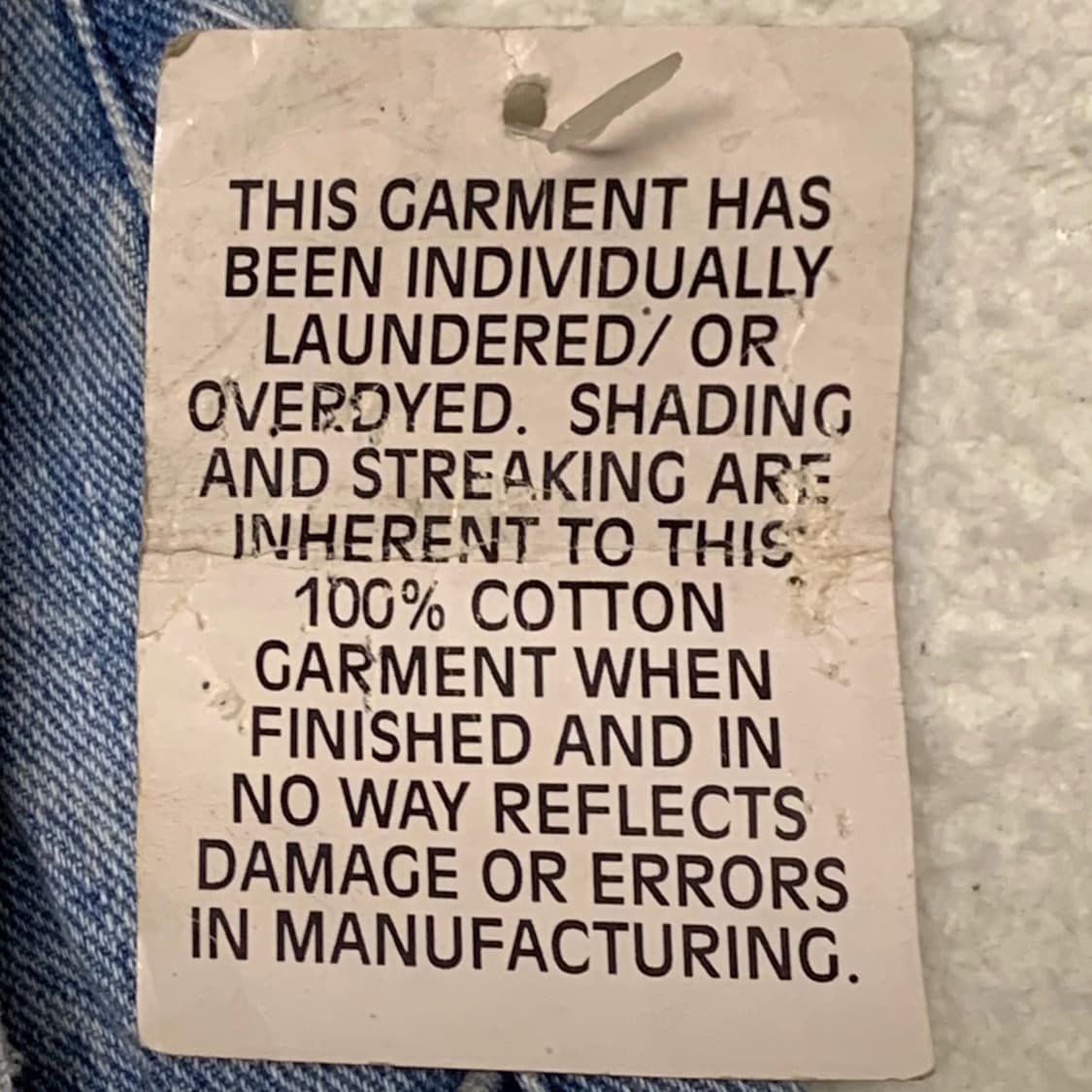 [새상품/33] 90's YES JEANS 컴포트핏 데님팬츠 상품이미지7