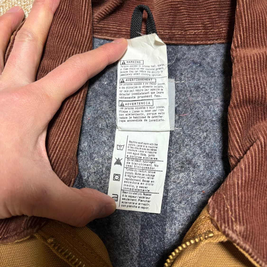 칼하트 uj01 디트로이트 자켓 52 usa 상품이미지10