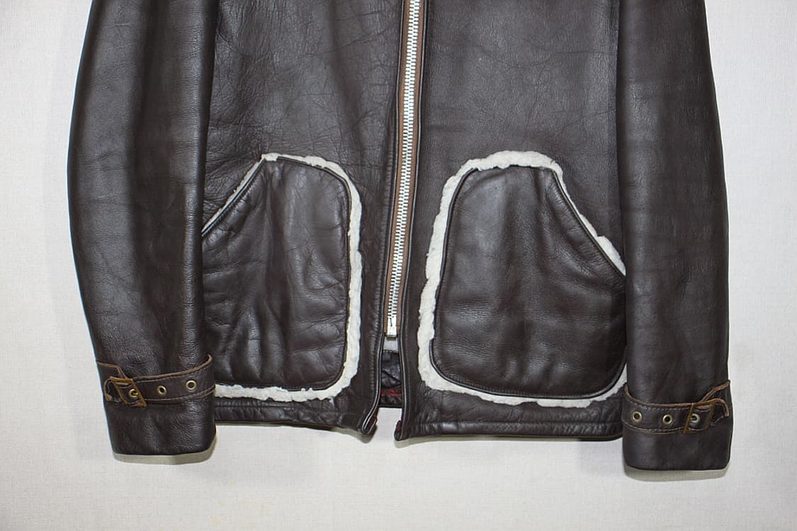 Schott 쇼트항공무스탕 (우리95) 상품이미지4