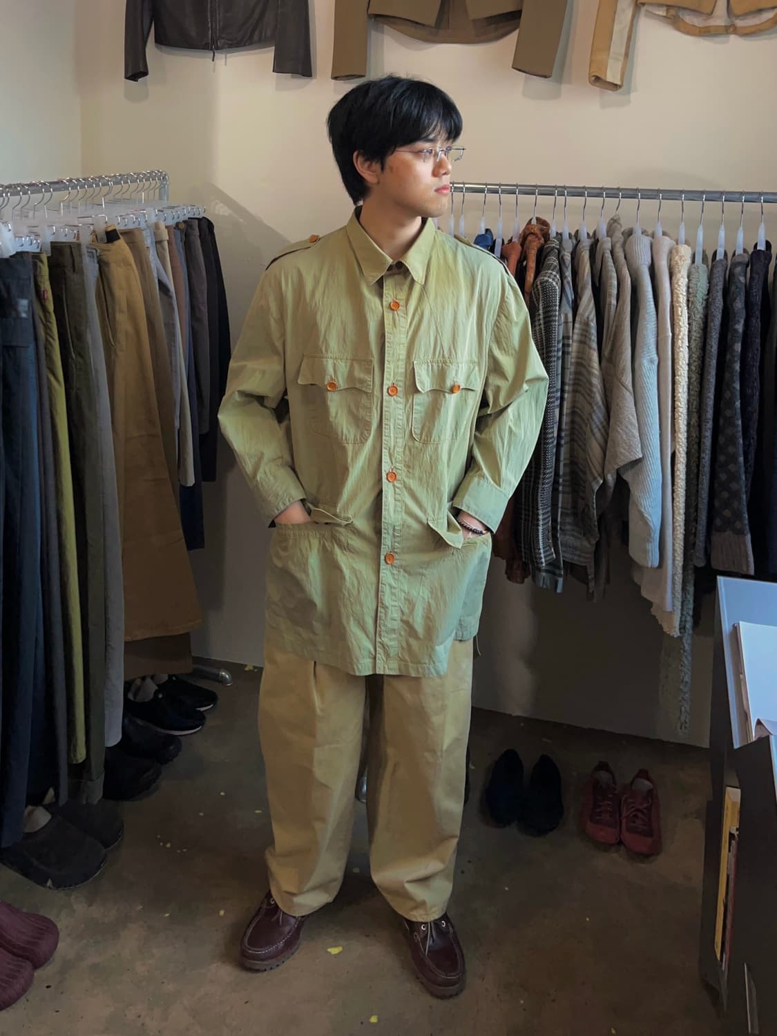 89SS CP컴퍼니 아카이브 나일론 사파리 자켓 상품이미지2