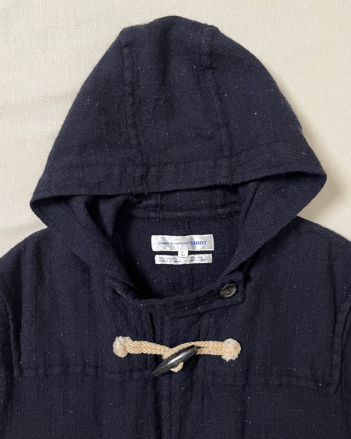 꼼데가르송 네프 울 더플코트 comme des garcons shirt 상품이미지6